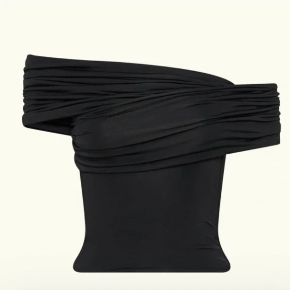 Meshki - Lourdes Slinky Off Shoulder Top - Black - M